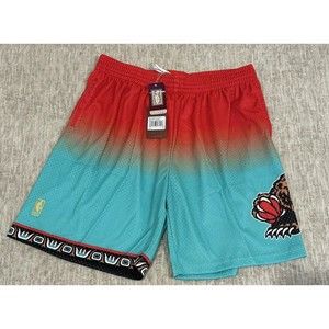 New Mitchell & Ness 1996 Vancouver Grizzlies NBA Men's Swingman Shorts Size S